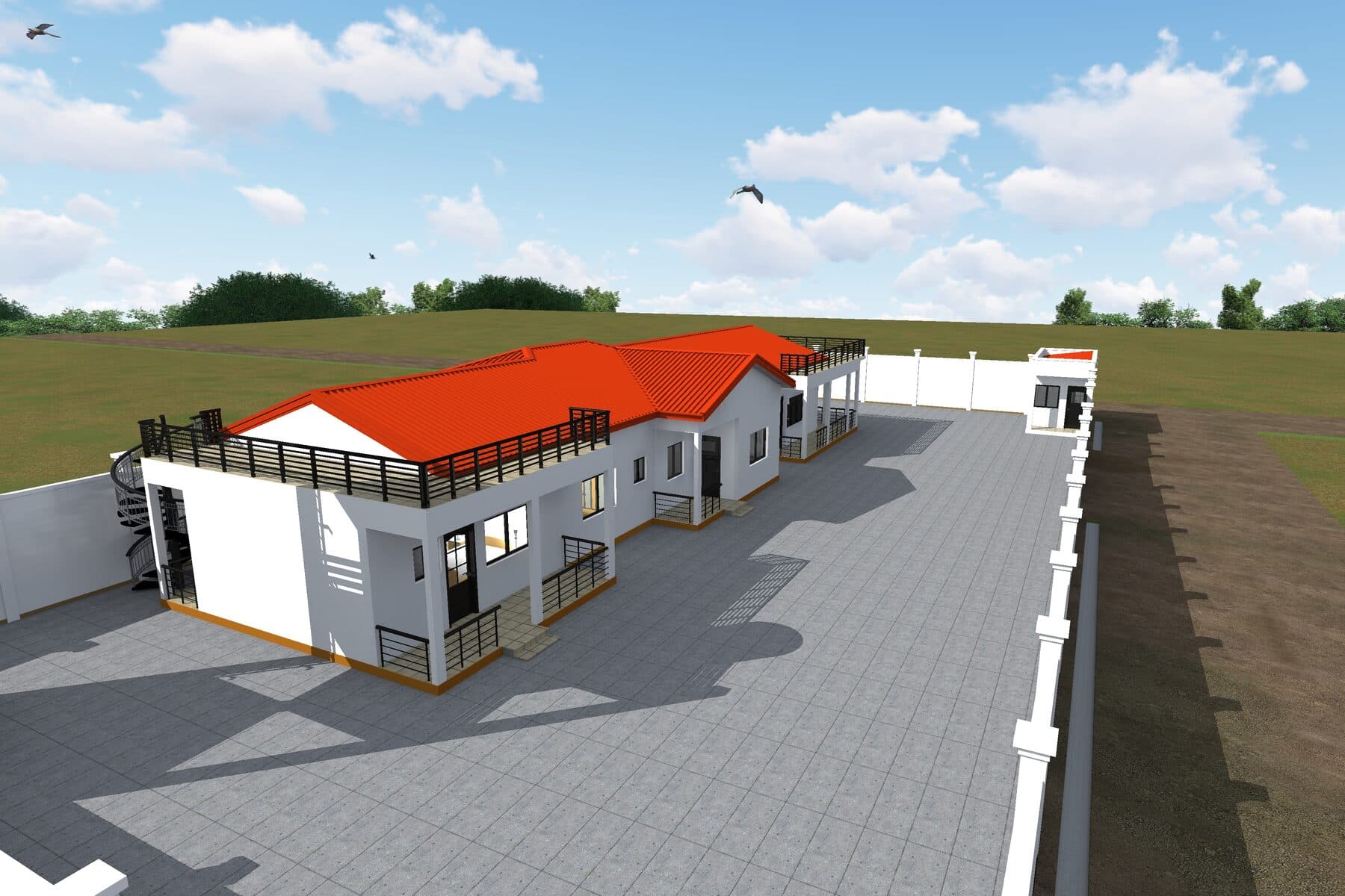 Villa de plain-pied