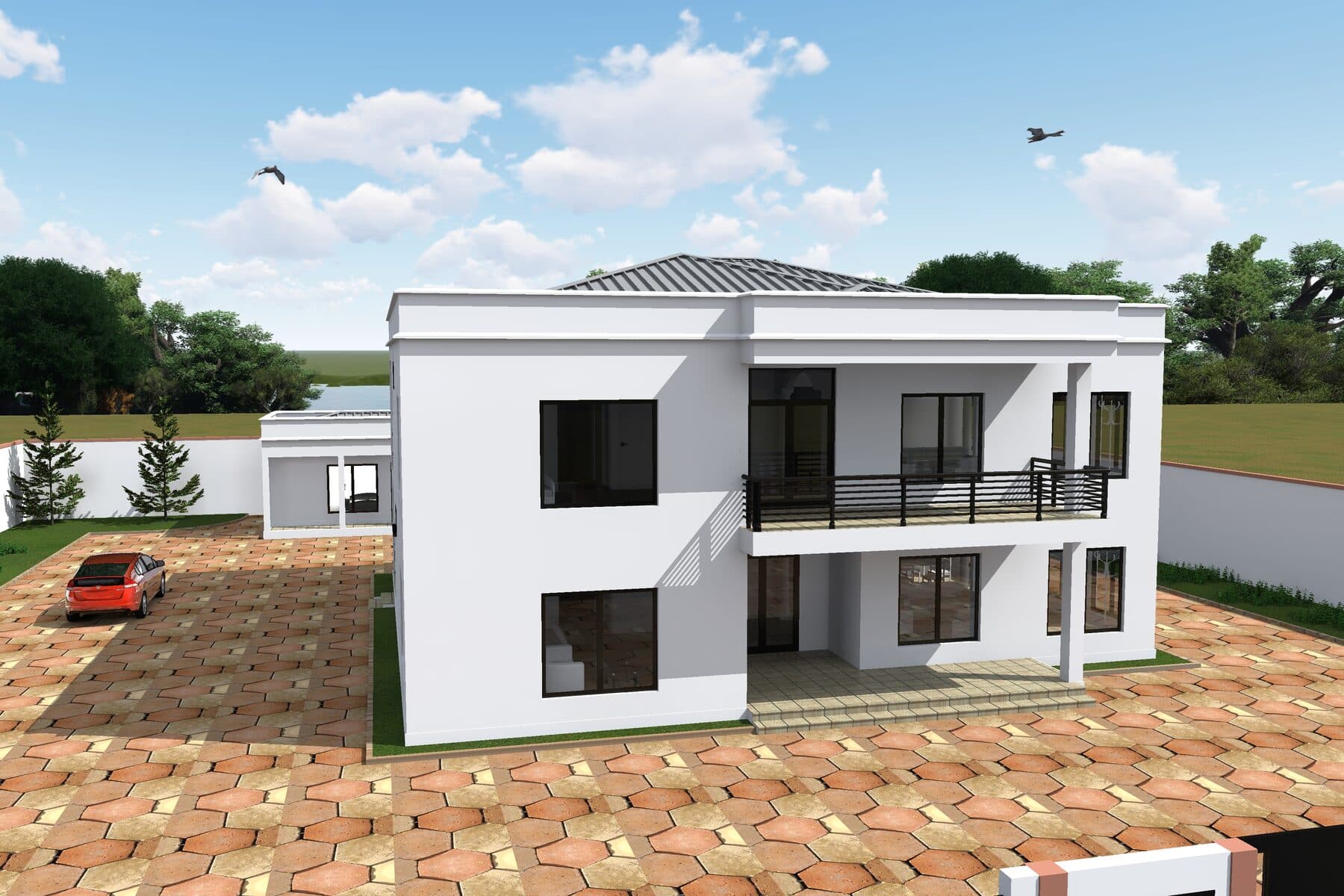 Duplex avec dépendance